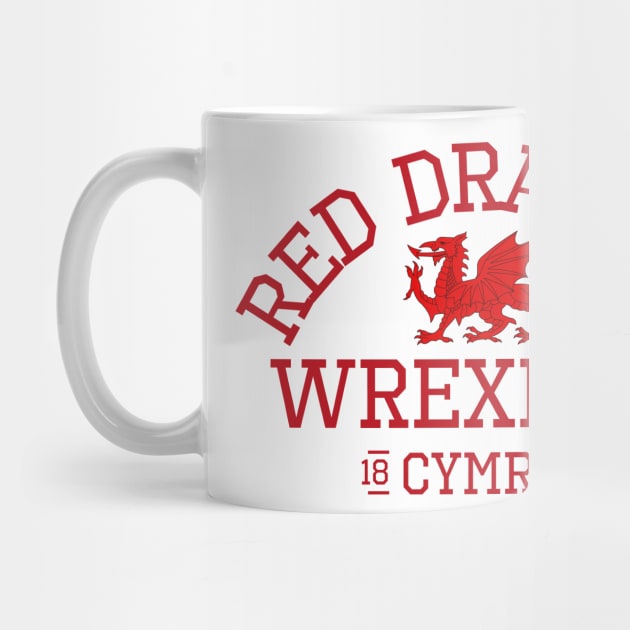 Wrexham, Red Dragons, Cymru by Teessential